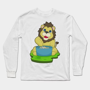 Lion Cooking pot Spoon Long Sleeve T-Shirt